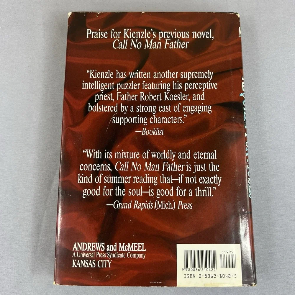 Requiem for Moses William X Kienzle 1996 Hardcover Father Koesler Mystery Book